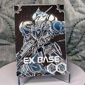 Barbatos EX Resurs/EX Basmetallpolletter för Gundam Kortspel TCG