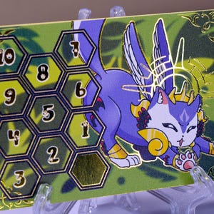Contador de energía Magnolia/Generador de energía Proxy para Cardfight!! Vanguard DivineZ Sylvan Horned Beast King