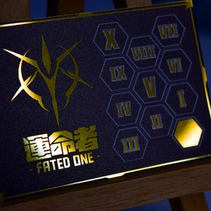 Metal Fated One Energy Marker for Cardfight!! Vanguard