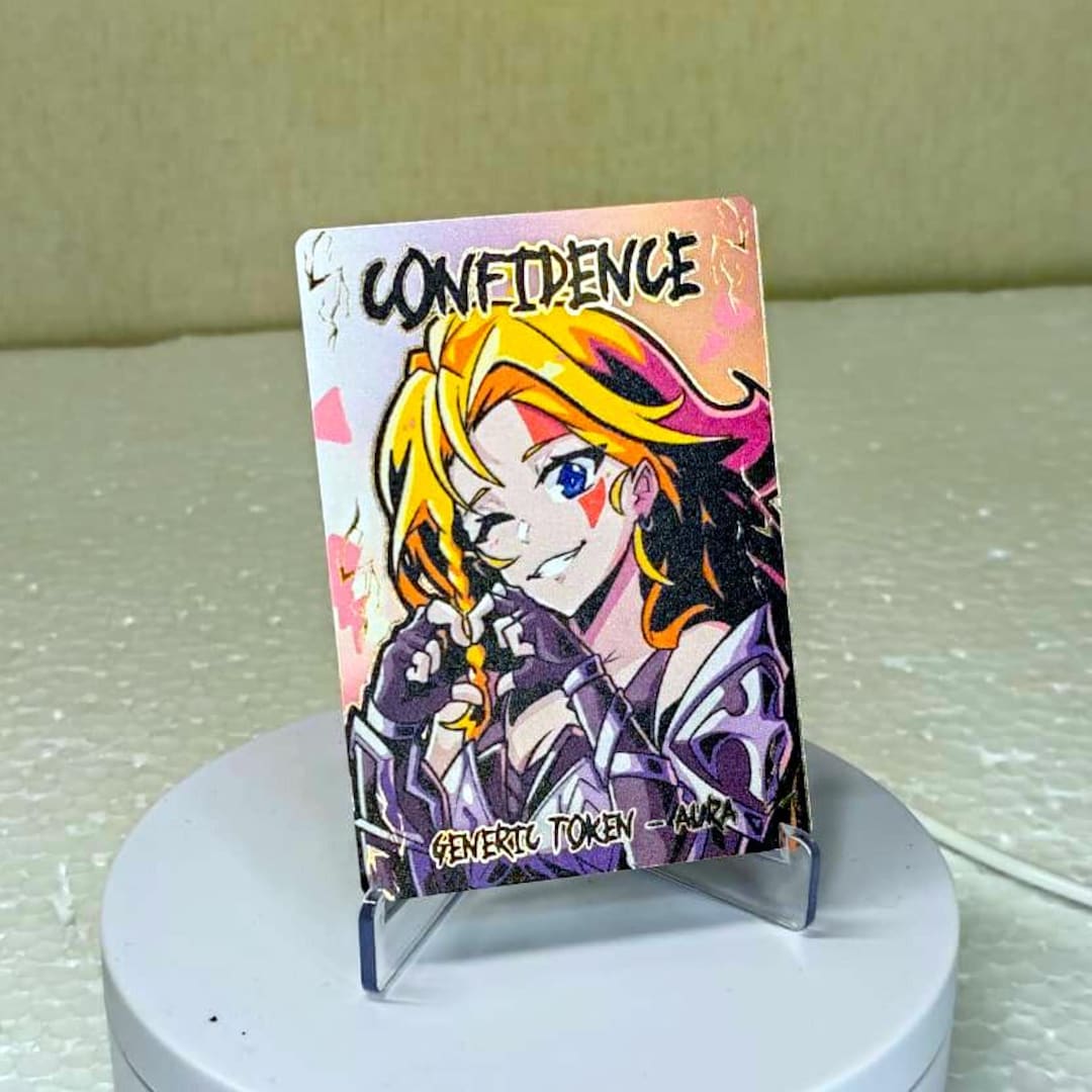 Metal Pleiades Confidence Token for Flesh and Blood TCG - Etsy