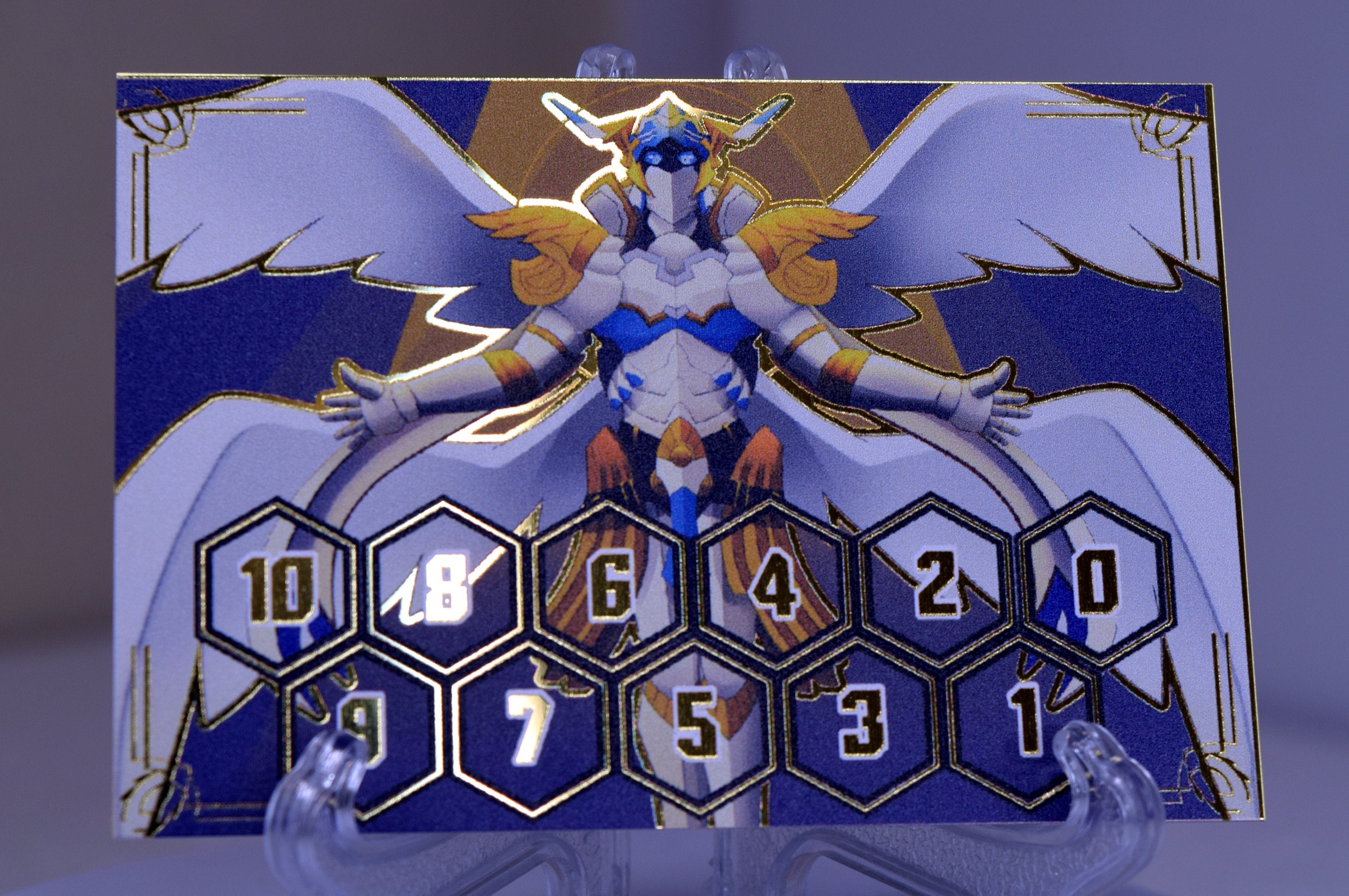 雷*神様 ヴァイス Eternal Harmony RRR4枚セット Rezael Metal Energy Counter and Divine Skill Marker for Cardfight