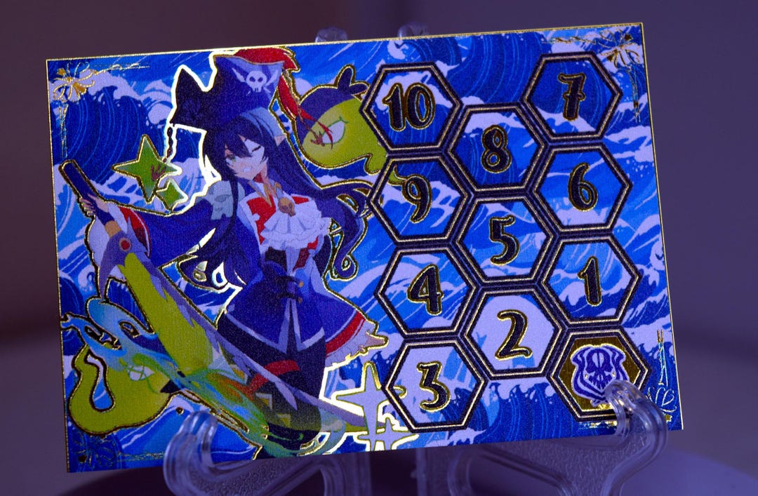 Nightrose Energy Counter and Energy Generator for Cardfight!! Vanguard Divinez Etsy