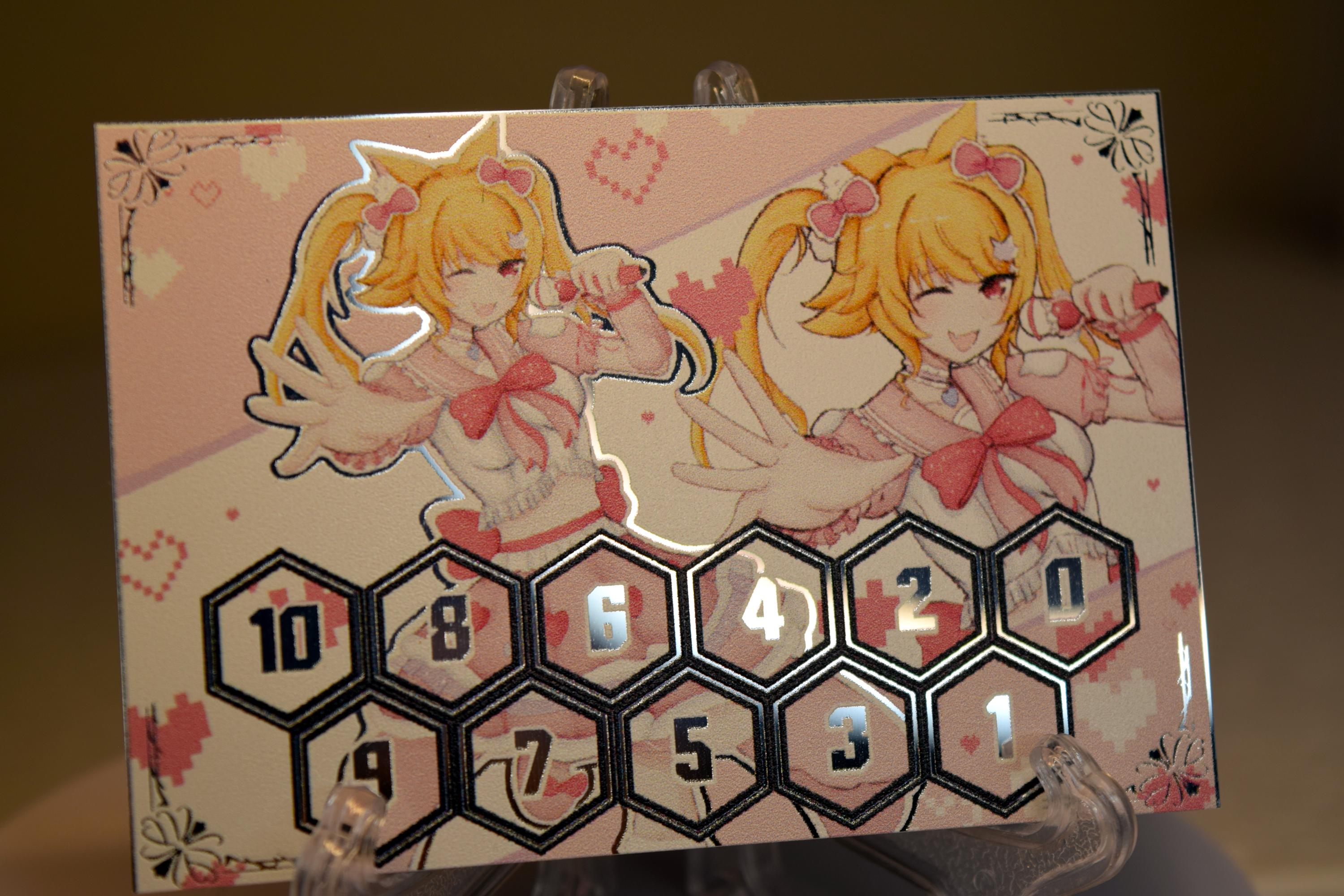 Metal Lisciafael Energy Counter and Energy Generator for Cardfight Vanguard Divinez Etsy