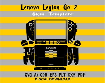 Lenovo Legion Go 2 - 8ASP2 (83N0) (2025) - Cricut Vector Cut File - Vector Cut File - Wrap Template