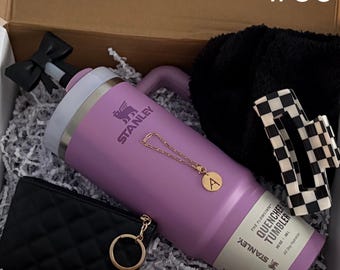 Tumbler Gift Set Birthday Gift Box Friend Personalized Care Package Graduate Student Graduation Gift Basket Teacher Thank You Sister 40 30oz