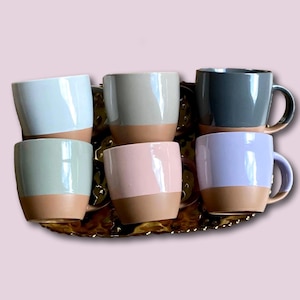 Conjunto de presente de caneca de café de cerâmica grande Item adicional Monte sua própria caixa de presente Conjunto de xícaras de chá Presente para amantes de café Ideia de caixa de presente para cesta de presente Pai
