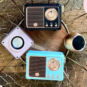 Altavoz Bluetooth portátil Elemento adicional Caja para armar una caja de regalo Altavoz inalámbrico para empleados Medias para niños para hombres Idea de regalo de elefante blanco