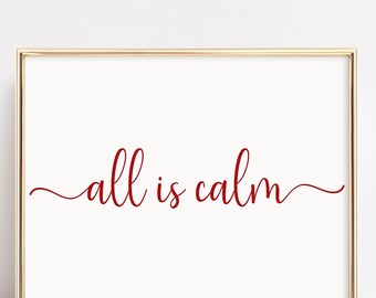 christmas printable wall art | holiday wall decor | christmas decor | winter print | christmas sign | xmas art prints | digital download art