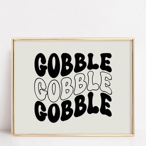 thanksgiving decor | autumn printable wall art | funny turkey print | fall decor | autumn decor | fall printable wall art | fall print