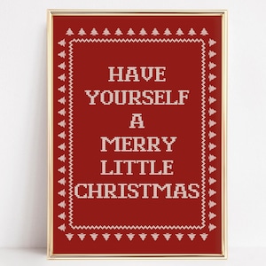 christmas printable wall art | merry christmas sign | holiday christmas decor | xmas art prints | christmas poster | digital download art