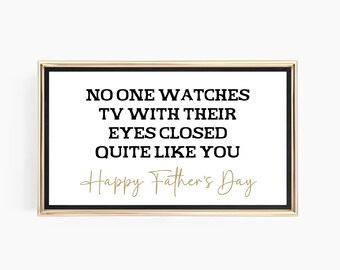 samsung frame tv art for fathers day | fathers day decor | the frame tv art | funny fathers day gifts | party decoration | digital download