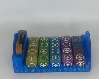 Inserto de juego de mesa resistente de 20 piezas: inserto flexible