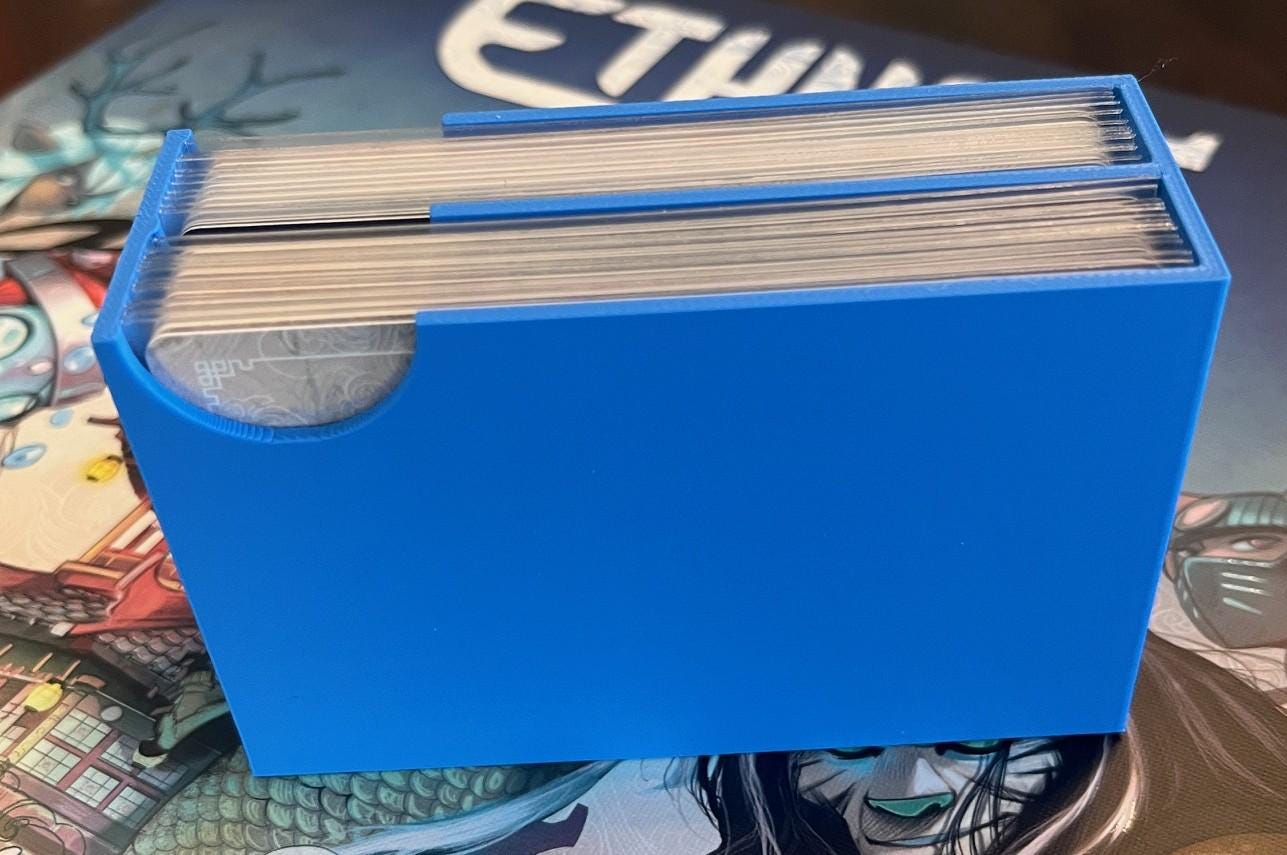 ethnos card sleeves Amazon.com: Katomula 100CT Outer Sleeves, Oversize MTG Card Sleeves for  Double Sleeving & Triple Sleeving, Clear Matte Card Sleeves for Magic The  Gathering & PKM, 69 * 94mm : Toys & Games