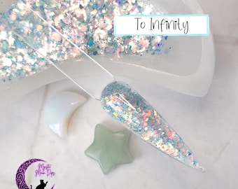 To Infinity, Acrylic Powder, Nail Dip powder, Dipping nails, Colored Acrylic, Nail Color, Manicure, Nail care, Nail acrylic dip