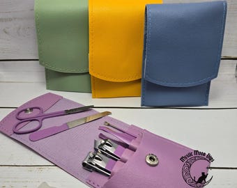 7-Piece Nail Trimming Travel Kit: Manicure Set