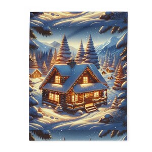 Limited Design Christmas Fleece Blanket