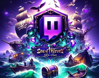 Sea of Thieves 120+ Items Twitch Drops | Check Description Good Value