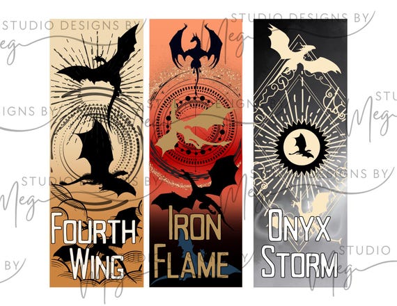 PAKIET 3X FOURTH WING, IRON FLAME, ONYX STORM - EDYCJA SPEC
