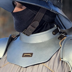 Medieval Gorget EVA Foam Pattern – Type 1 Knight Neck Guard PDF Pattern