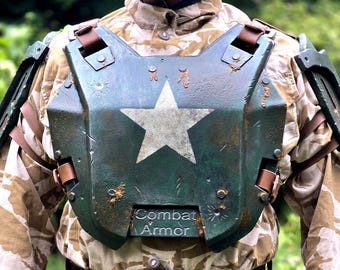 Authentic Fallout 4 Combat Armor | EVA Foam Cosplay Costume | Game-Inspired Prop