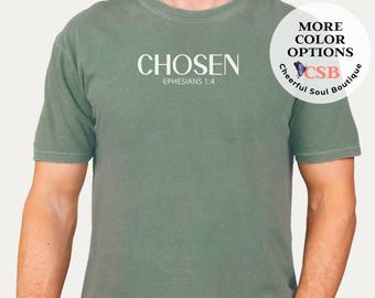 Camisetas cristianas para hombre, colores cómodos, camiseta de fe, regalo para novio cristiano