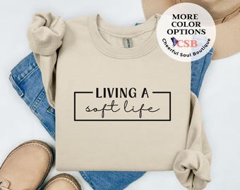Black Woman Empowerment Sweatshirt: Soft Life Self-Care Gift