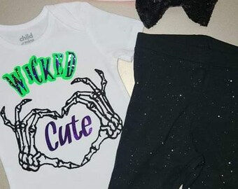 Camiseta de Halloween para bebé niña, Halloween para recién nacida, body de Halloween para bebé, camiseta de esqueleto de Halloween, camiseta de esqueleto para bebé