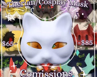 Therian Mask/Cosplay Mask Commissions