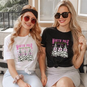 North Pole Shirt, North Pole Christmas Shirt, Christmas Tree Farm Sweater, Christmas Hoodie, Christmas Gift, Christmas Matching Shirts