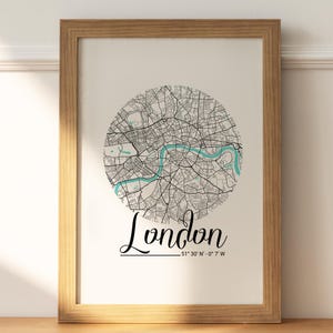 Personalized Map Prints,  Framed Any Location, Framed City Print, City Map, Map Print, Map Print Poster, Custom Map, Personalized Gift,