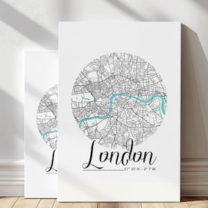 City Map Canvas, City Street Maps, Custom Wall Art, City Map Print, Personalized Map, Framed City Map, Canvas Street Map, Room Decor