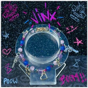 Jinx Bracelet. Arcane Jewelry. Jinx Inspired Bracelet.