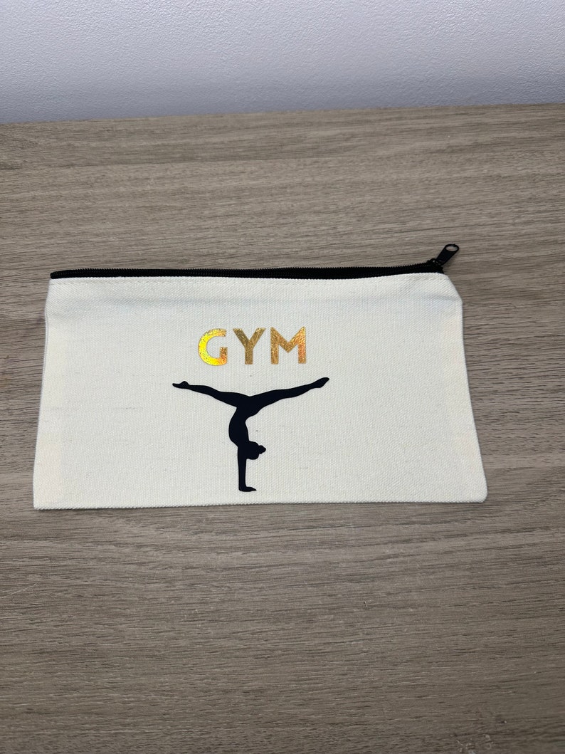 trousse Gym doré