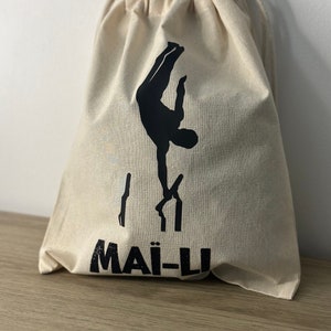 Sac à maniques personnalise GAM noir pailleté