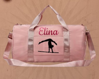 Sac souple de sport 30L de gymnastique GAF Rose