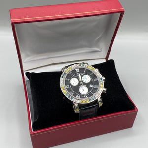 Montre BENNY & Co de marque diamants 3,0 carats avec bracelet d'origine