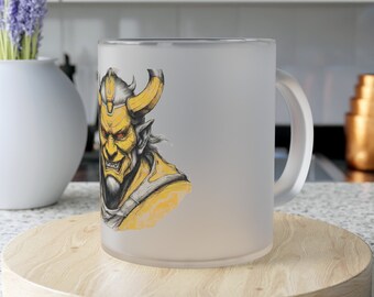 Frosted Glass Mug