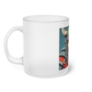 Tasse aus Milchglas Bild 4