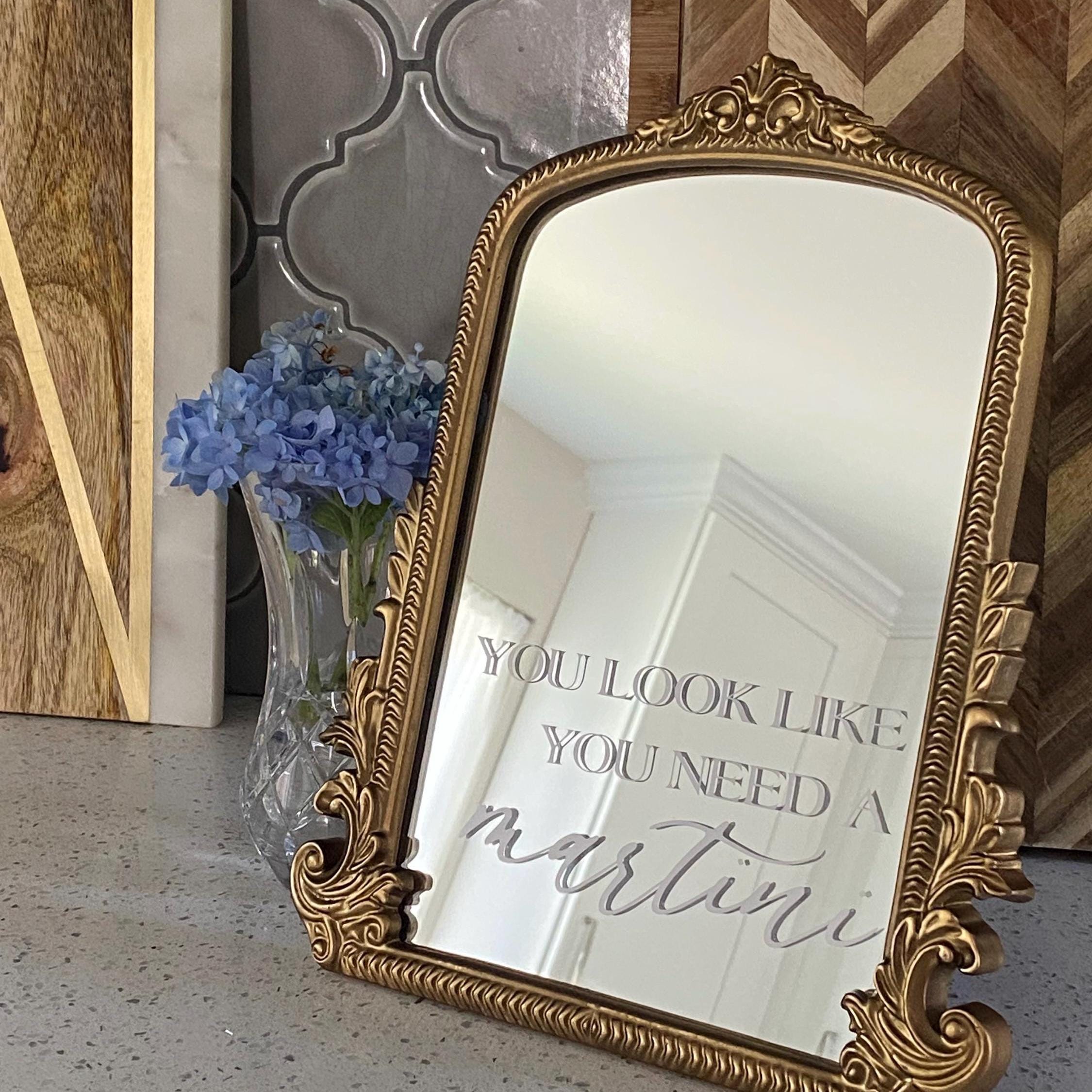 Martini Mirror - Etsy