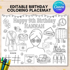 Coloriage anniversaire spa à colorier - Coloriage anniversaire spa - Coloriage anniversaire spa - Coloriage anniversaire spa