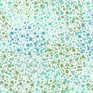 Wide Back 108 Inch | Windham Fabrics | Splatter Dots Mint | Quilt Backing | Weft on a Whim Quiltworks