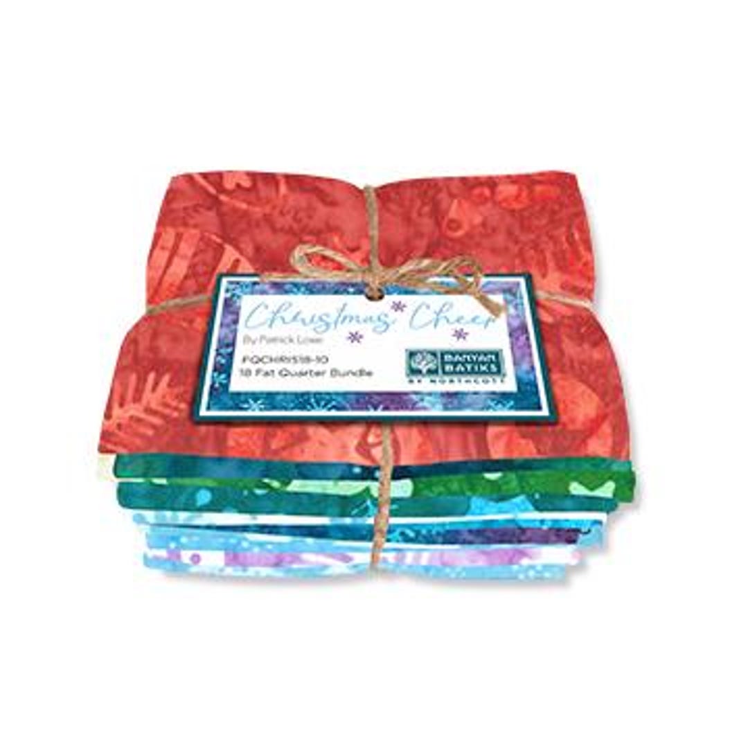 Christmas Cheer Batik Fat Quarter Bundle | Holiday Quilt Fabric - Etsy