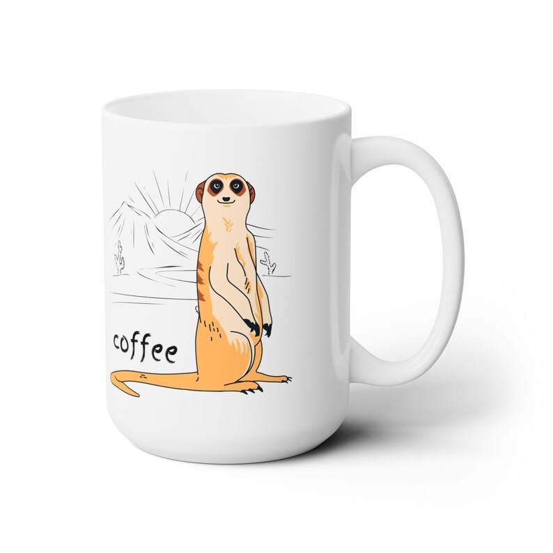 Ceramic Mug 15oz Prairie Dog zdjęcie 4