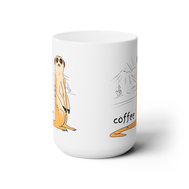 Ceramic Mug 15oz Prairie Dog zdjęcie 2