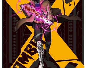 Gambit-afdruk (10 x 17 inch)