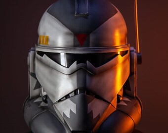 ready-to-wear clone commander wolfee star wars helm for cosplay