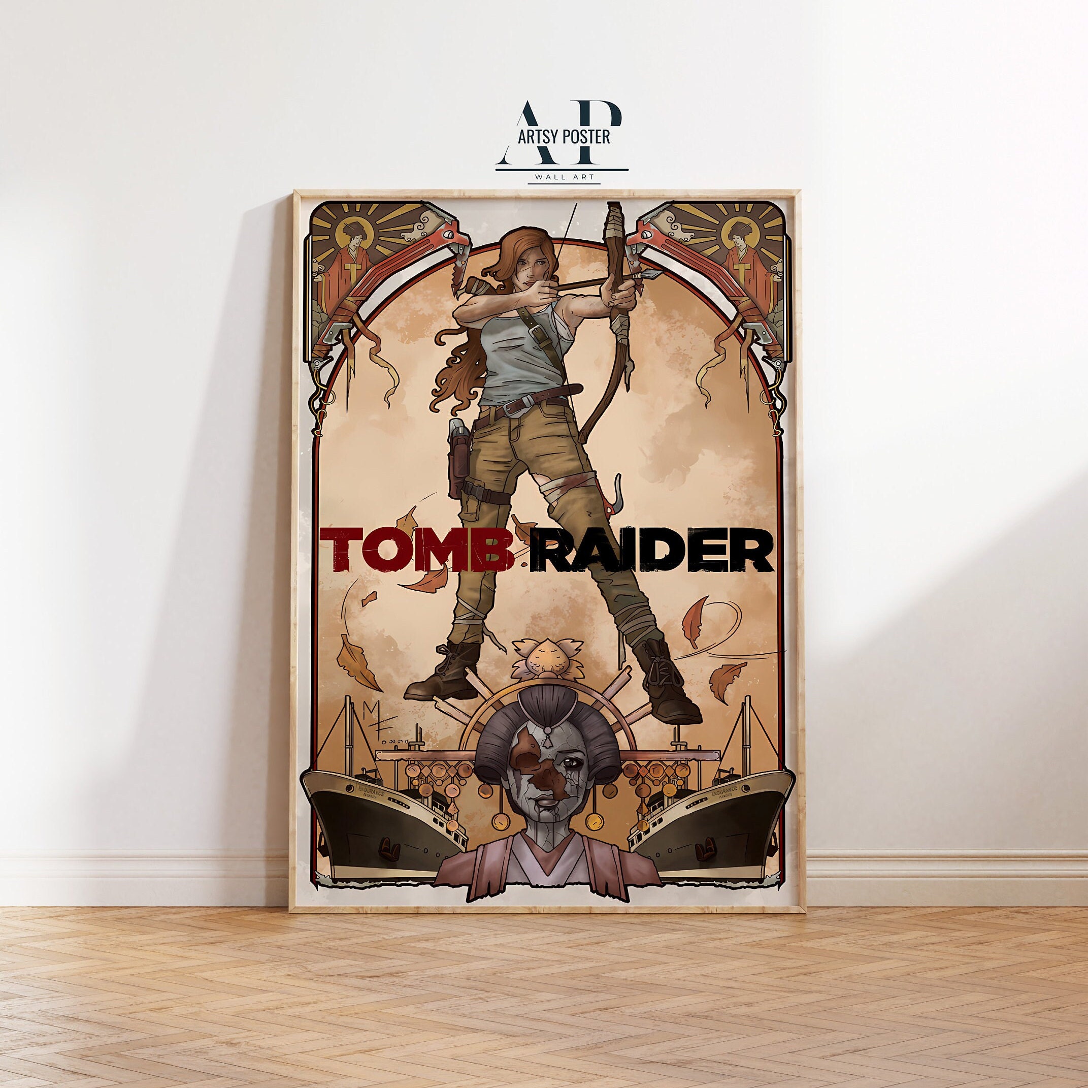 Tomb Raider Poster, Lara Croft, Gaming Room Decor - Etsy Canada