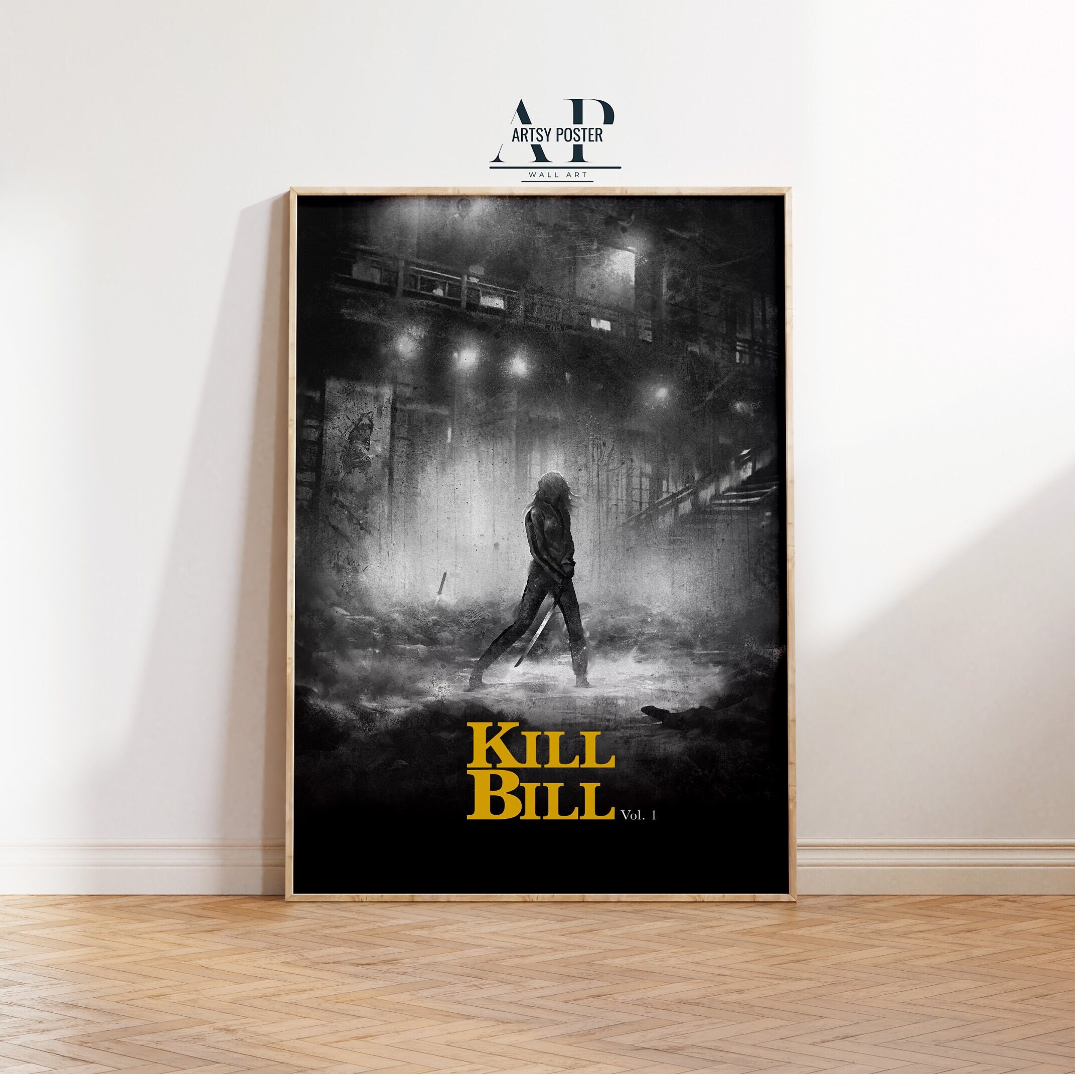 キル・ビル Vol.1 映画ポスター、クエンティン・タランティーノ映画