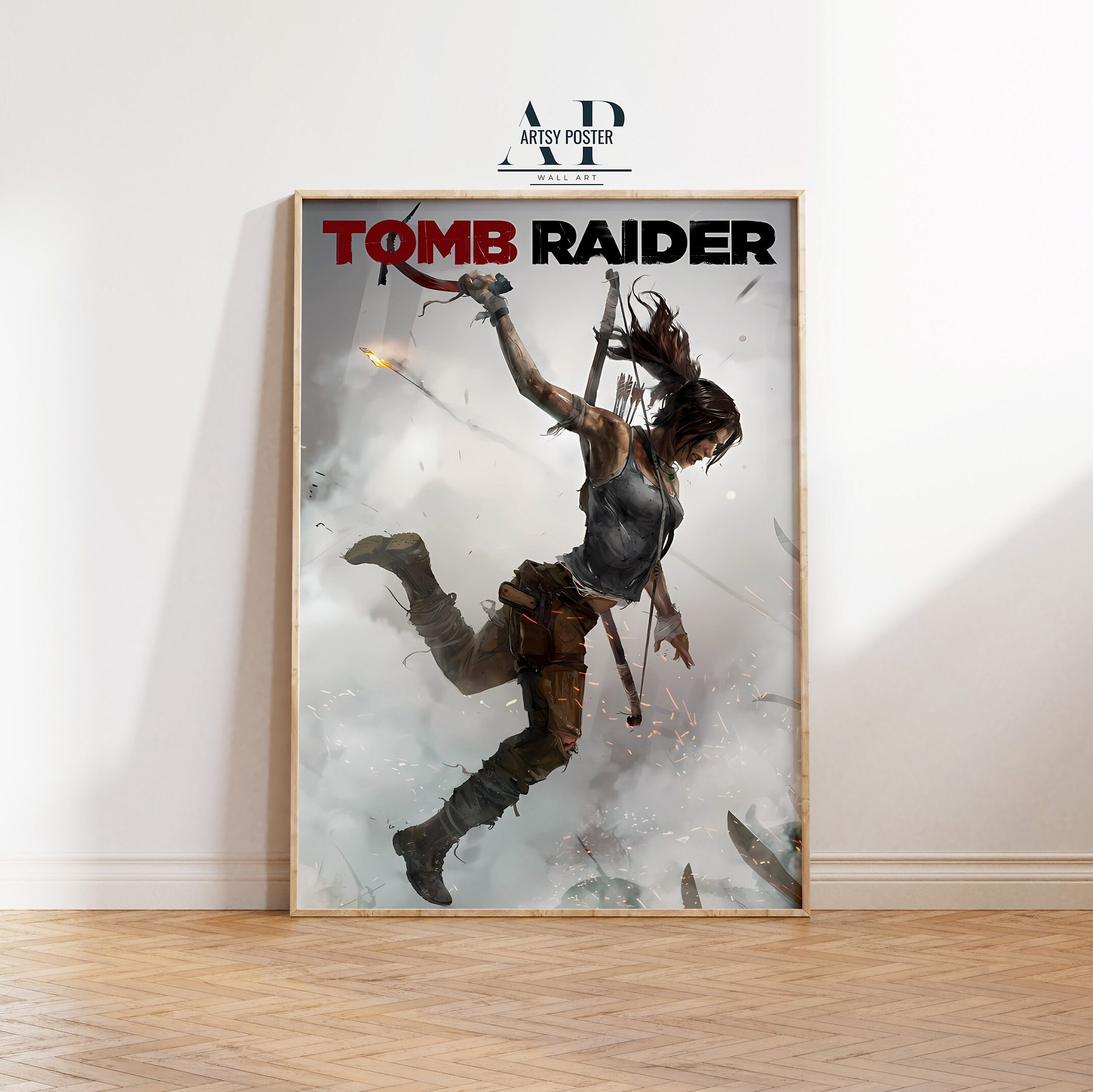 Tomb Raider Poster, Lara Croft, Gaming Room Decor - Etsy Canada
