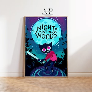 Night in the Woods Poster: Mae Borowski Art Print